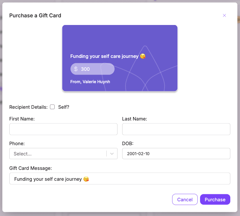Gift Cards